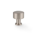 Lucia Plain Cabinet Knob 29mm Dia Satin Nickel Love Handles uk