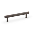Crispin Reeded T-Bar Cupboard Pull Handle Dark Bronze PVD 128mm