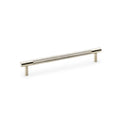 Brunel Knurled T-Bar Cupboard Pull Handle Satin Nickel 96mm