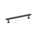 Round T-Bar Cupboard Pull Handle Dark Bronze 160mm
