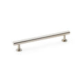 Round T-Bar Cupboard Pull Handle Satin Nickel 160mm