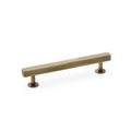 Square T-Bar Cupboard Pull Handle Satin Nickel 192mm Love Handles uk