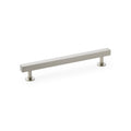 Square T-Bar Cupboard Pull Handle Satin Nickel 192mm Love Handles uk