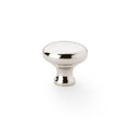 Wade Round Cupboard Knob Polished Nickel 32mm