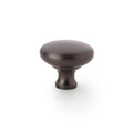 Wade Round Cupboard Knob Dark Bronze 38mm