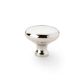 Wade Round Cupboard Knob Polished Nickel 38mm