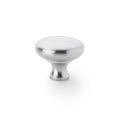 Wade Round Cupboard Knob Satin Chrome 38mm
