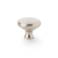 Wade Round Cupboard Knob Satin Nickel 38mm