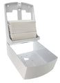 Excel Large Hand Towel Dispenser White Matte Love Handles uk