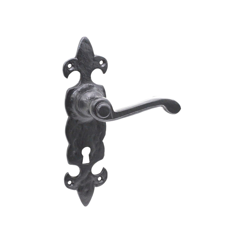 Fleur De Lys Lever Handle