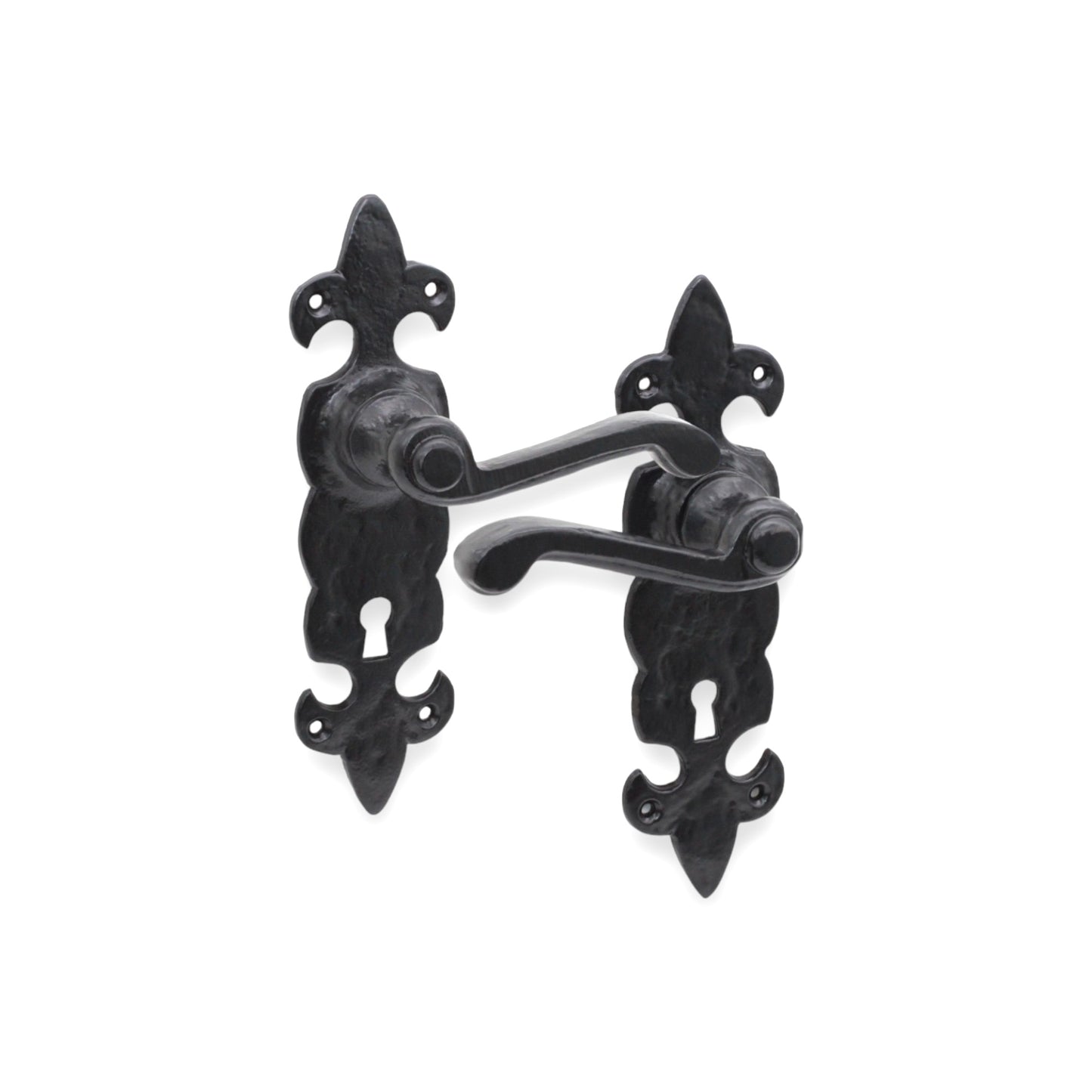 Fleur De Lys Lever Handle