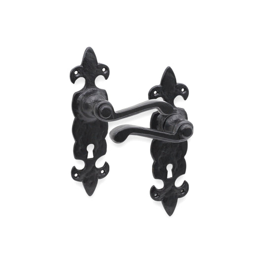 Fleur De Lys Lever Handle