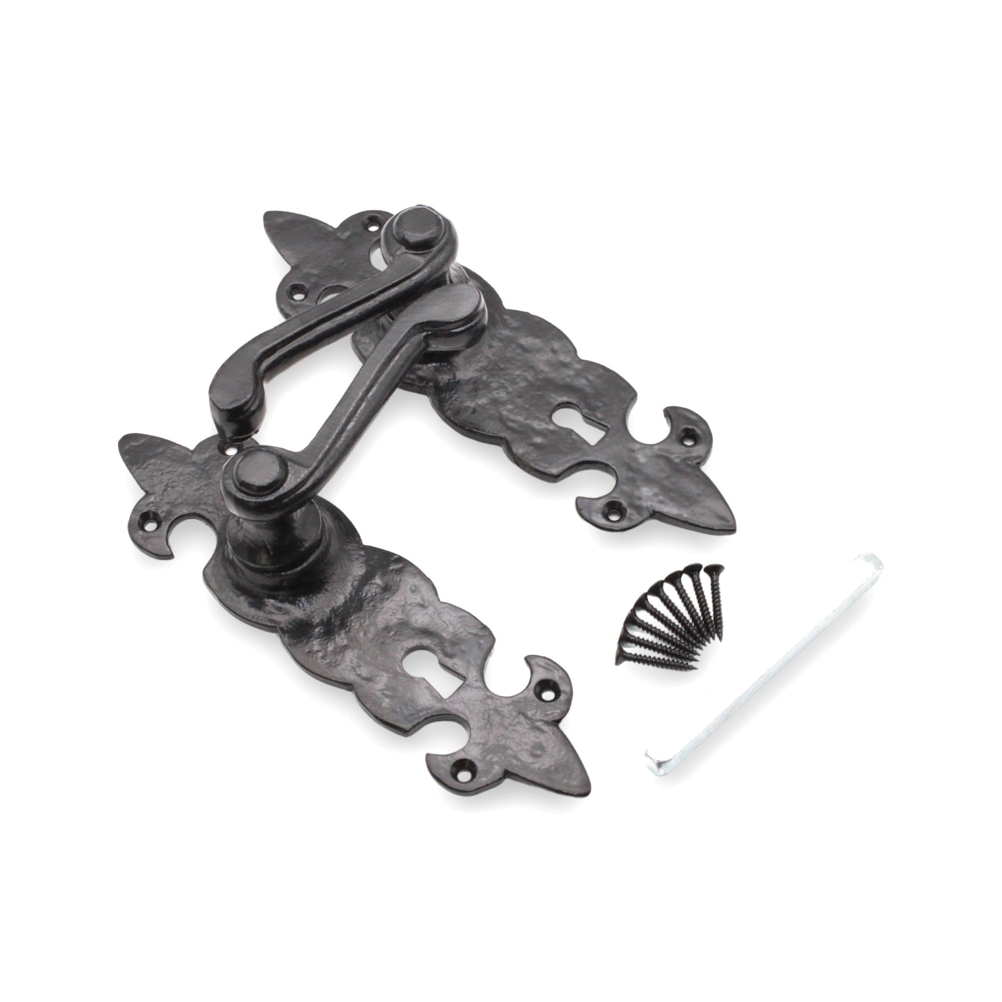 Fleur De Lys Lever Handle