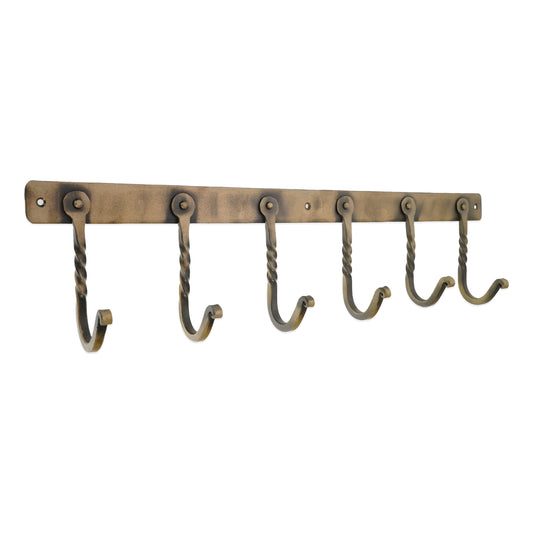 Iron Coat Hook Twisted
