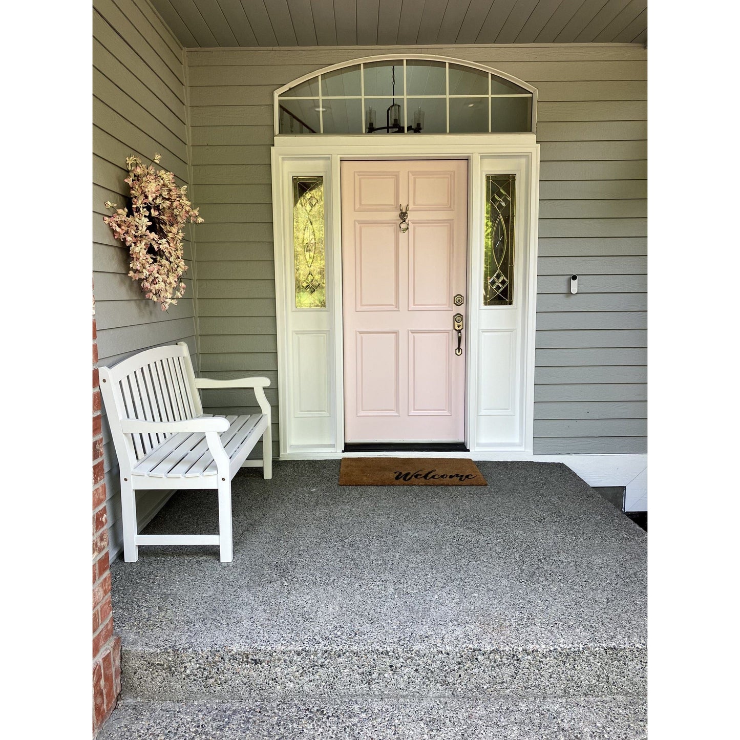 Brass Hare Door Knocker - Nickel Finish - Brass bee