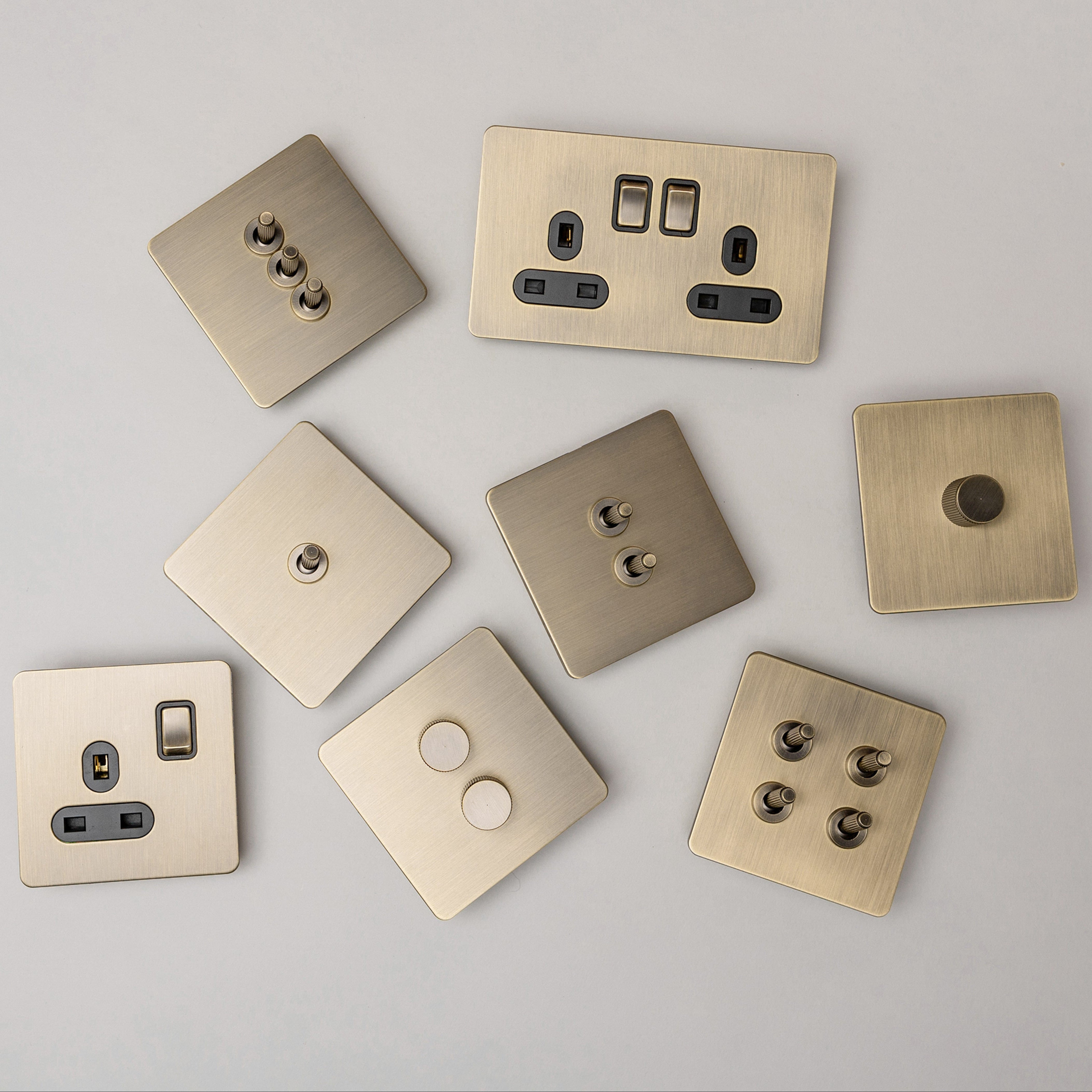 Antique Brass Switches and Sockets - B Series – Love Handles uk