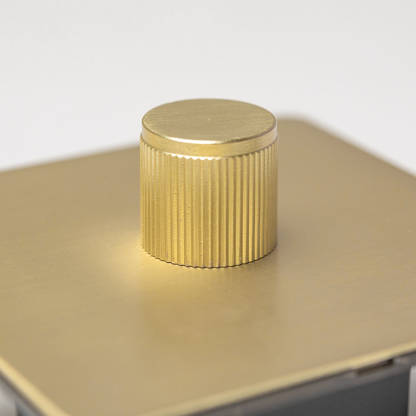 Satin Brass Switches and Sockets - J Series
