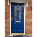 Brass Bumble Bee Honeycomb Door Knocker - Brass Finish - Brass bee