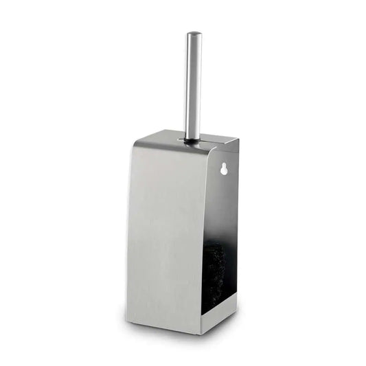 Ecoline Matte Black Toilet Brush Set Holder