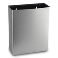 Ecoline Brushed Stainless Waste Bin ( Open Top ) 23L