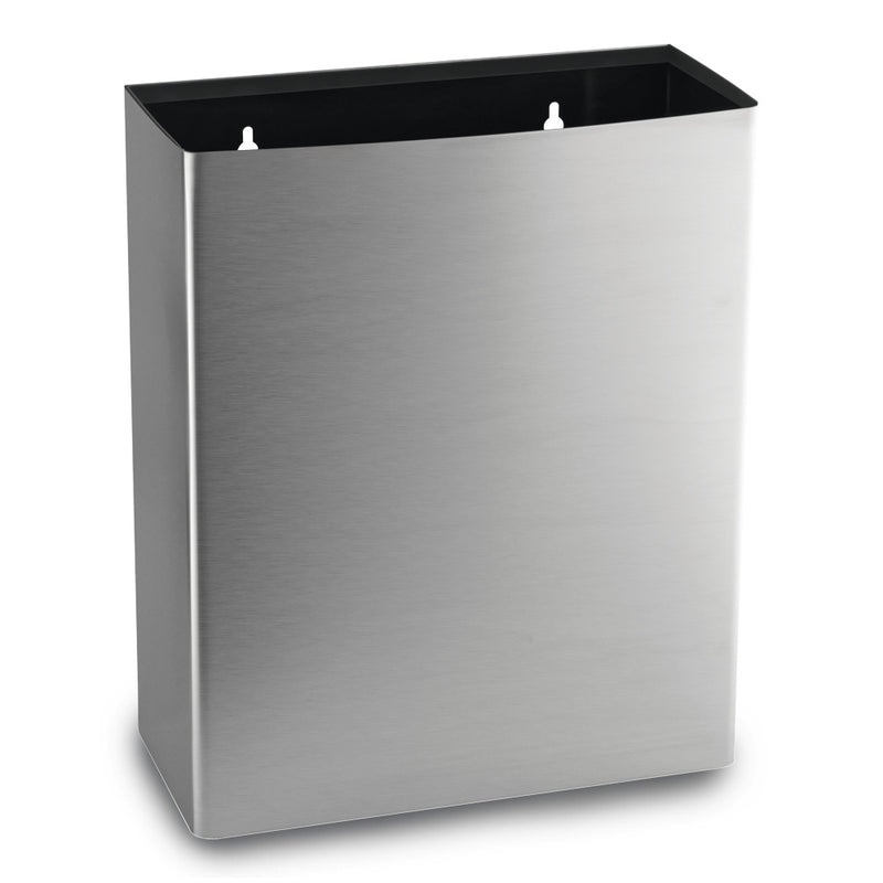 Ecoline Brushed Stainless Waste Bin ( Open Top ) 23L