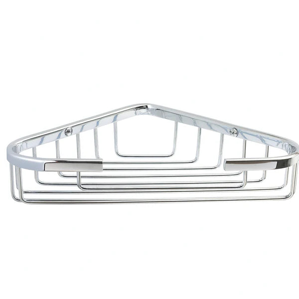 Chrome Plated Corner Soap Caddy
