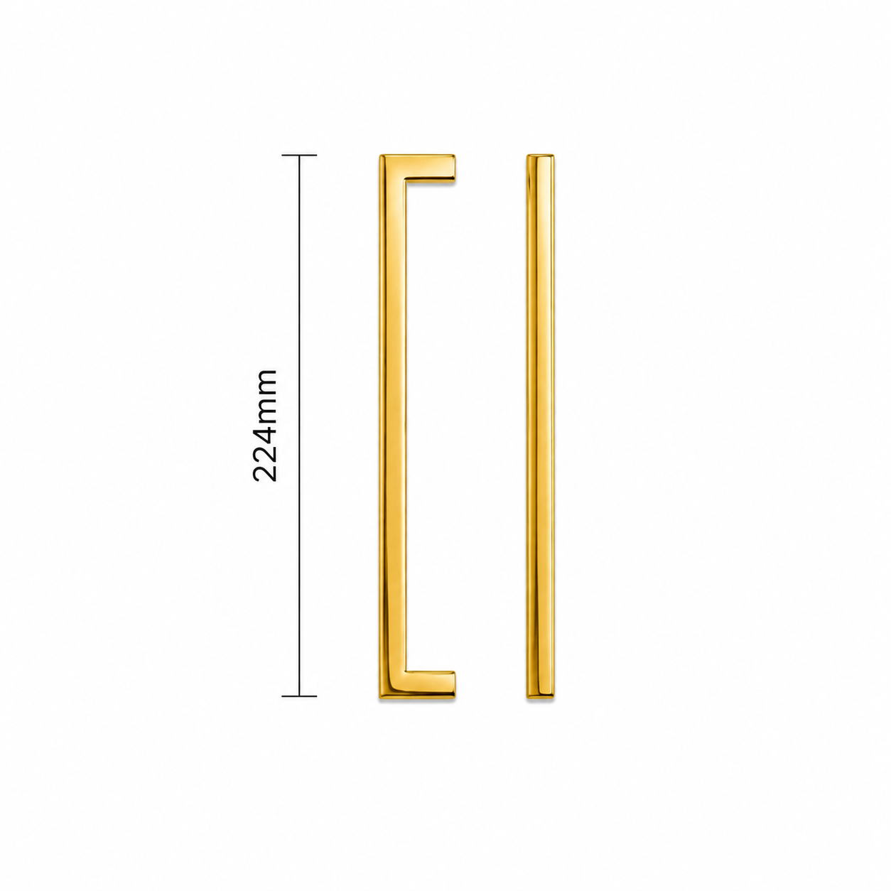 Top Drawer Fittings Square Block Cabinet Handle - All Sizes