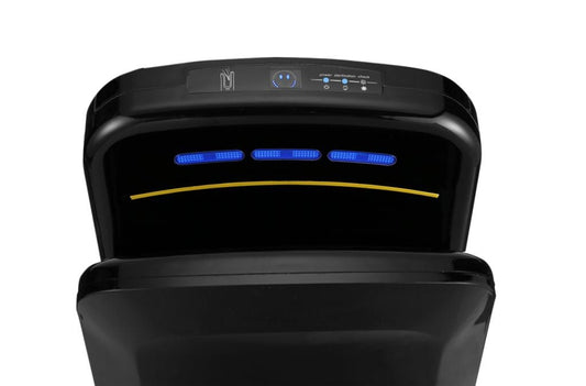 Jet Force Hand Dryer Matte Black Love Handles uk