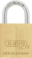 Brass 75 & 75IB Series – Traditional Brass Padlock with Reversible Key
