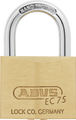 Brass 75 & 75IB Series – Traditional Brass Padlock with Reversible Key