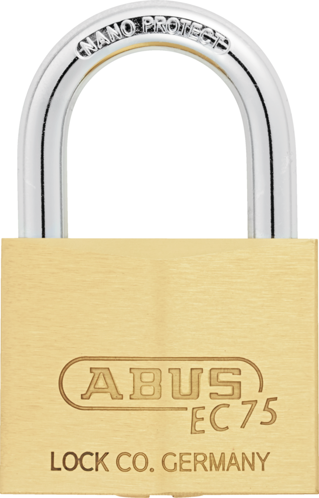 Brass 75 & 75IB Series – Traditional Brass Padlock with Reversible Key