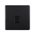 Concealed 3mm Telephone Slave - Matt Black