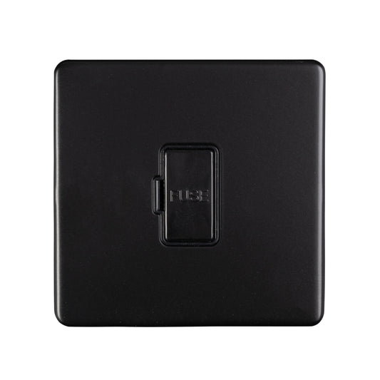 Concealed 3mm Unswitched Fuse Spur - Matt Black