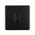 Concealed 3mm Unswitched Fuse Spur - Matt Black