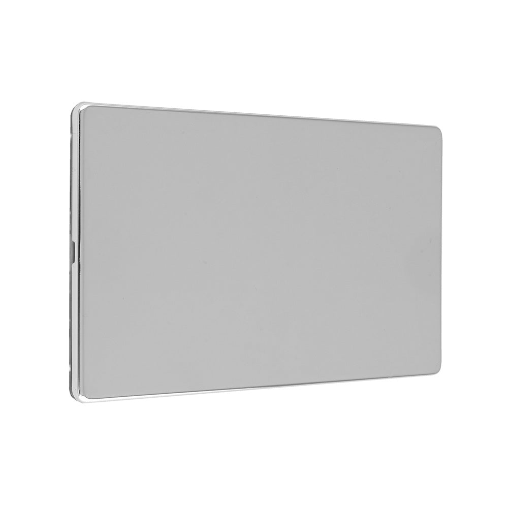 Concealed 3mm Double Blank - Polished Chrome