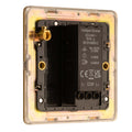 Concealed 3mm 1 Gang Dimmer - Satin Brass