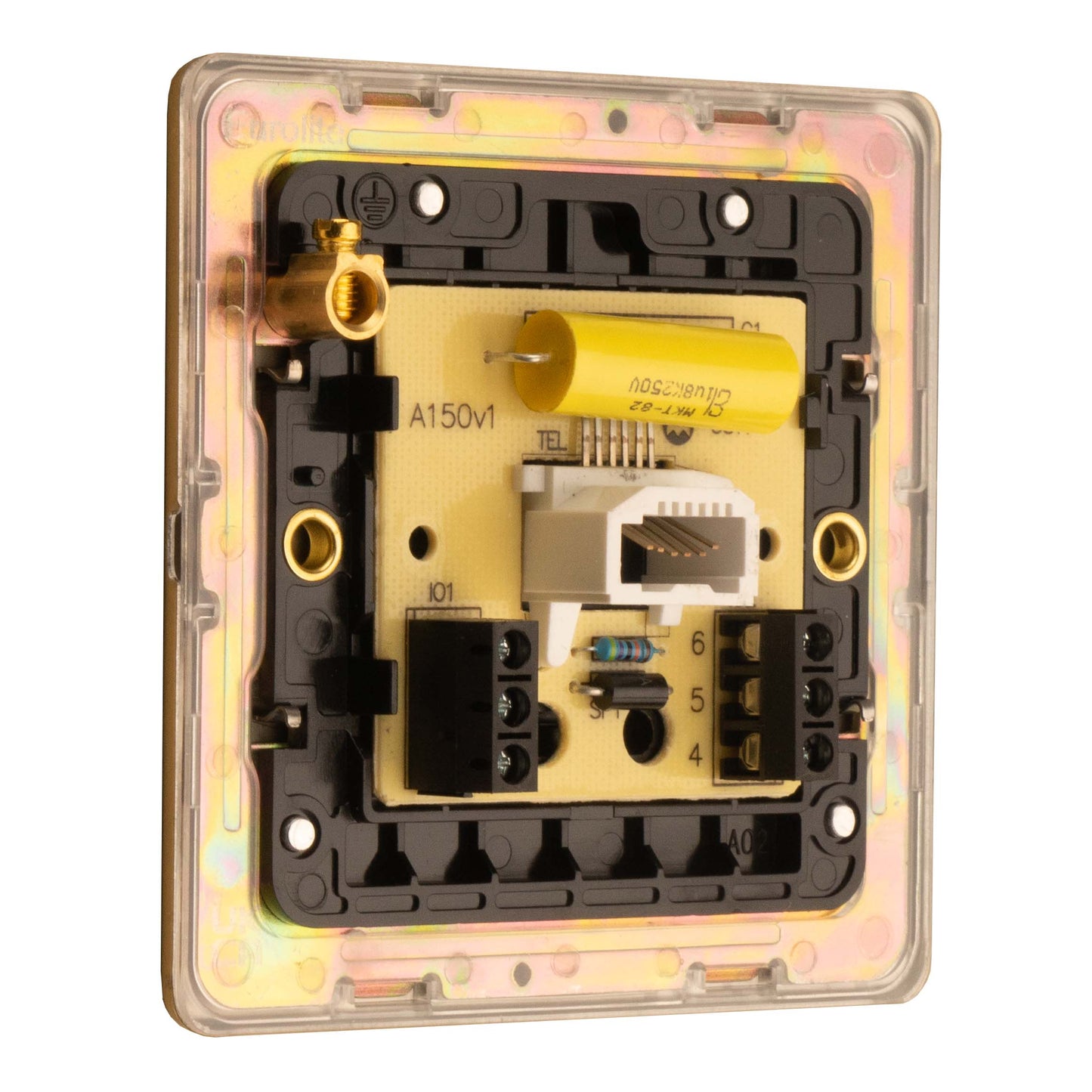 Stainless steel Telephone Master - Satin Brass