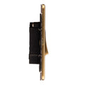 Concealed 3mm 1 Gang 10Amp 2 Way Switch - Satin Brass