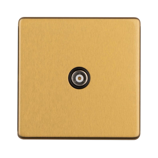 Stainless steel Tv - Satin Brass