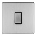 Concealed 3mm 1 Gang Intermediate Switch - Stainless Steel