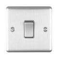 Enhance Decorative 1 Gang Switch - Satin Stainless
