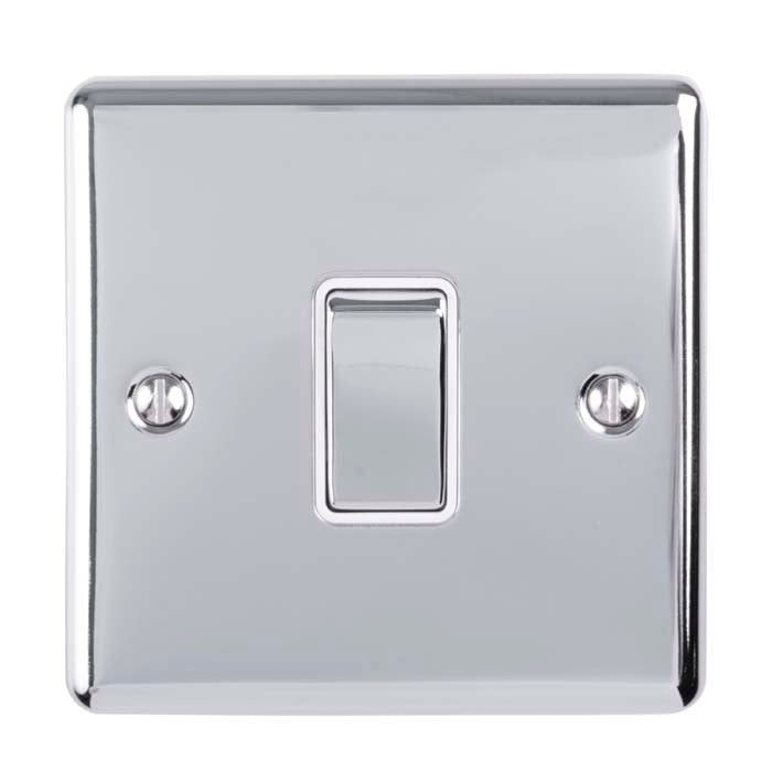 Enhance Decorative 20Amp Switch - Polished Chrome