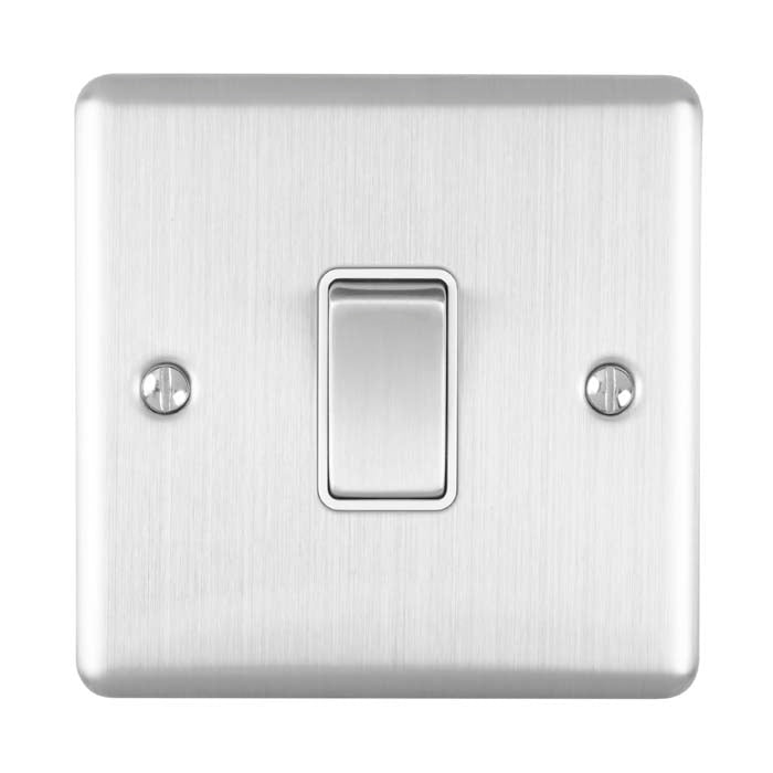 Enhance Decorative 20Amp Switch - Satin Stainless