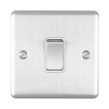 Enhance Decorative 20Amp Switch - Satin Stainless