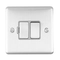 Enhance Decorative Switched Fuse Spur - Satin Stainless