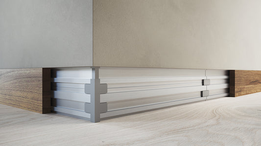 Ermetika Absolute Rush Flush Baseboard Skirting Linear Connectors