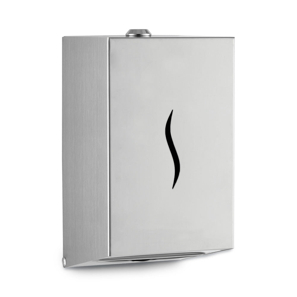 Ecoline Brushed Stainless Multiflat Tissue Dispenser