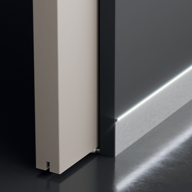 Aluminium Skirting Board with LED (2m piece)