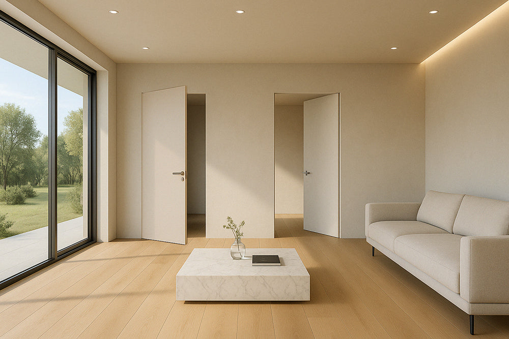 Ermetika xREVERx Frameless Reversible Swing Door