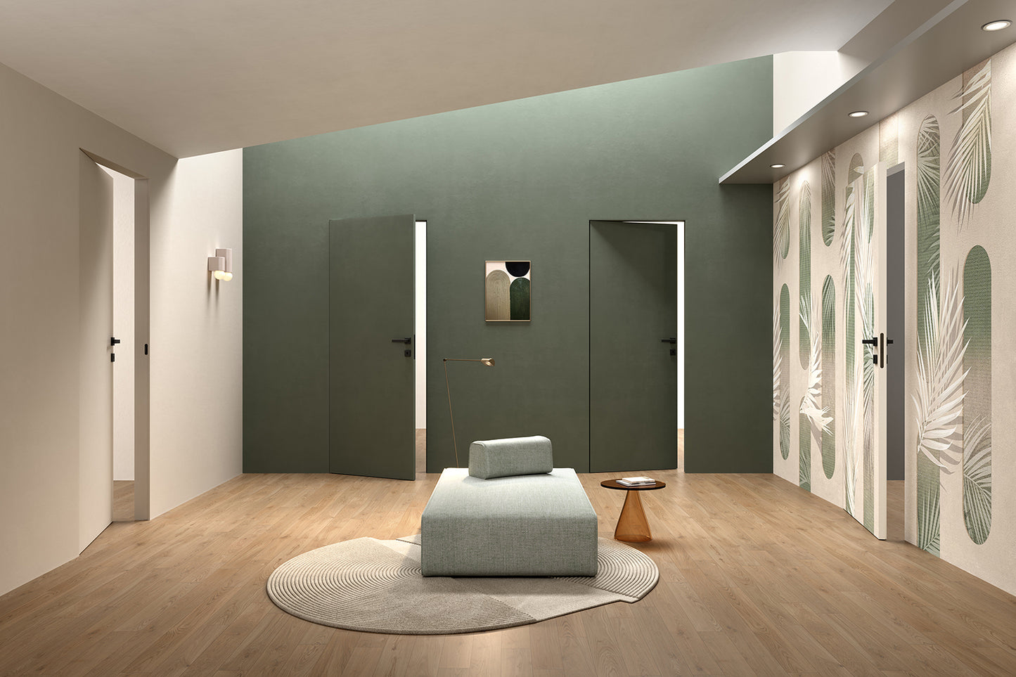 Ermetika xREVERx Frameless Reversible Swing Door